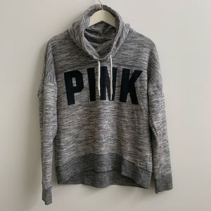 PINK Cowl Neck Sweatshirt